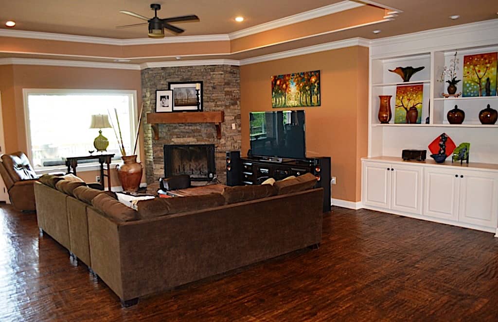 Family Room of this 4-Bedroom,4314 Sq Ft Plan -195-1283