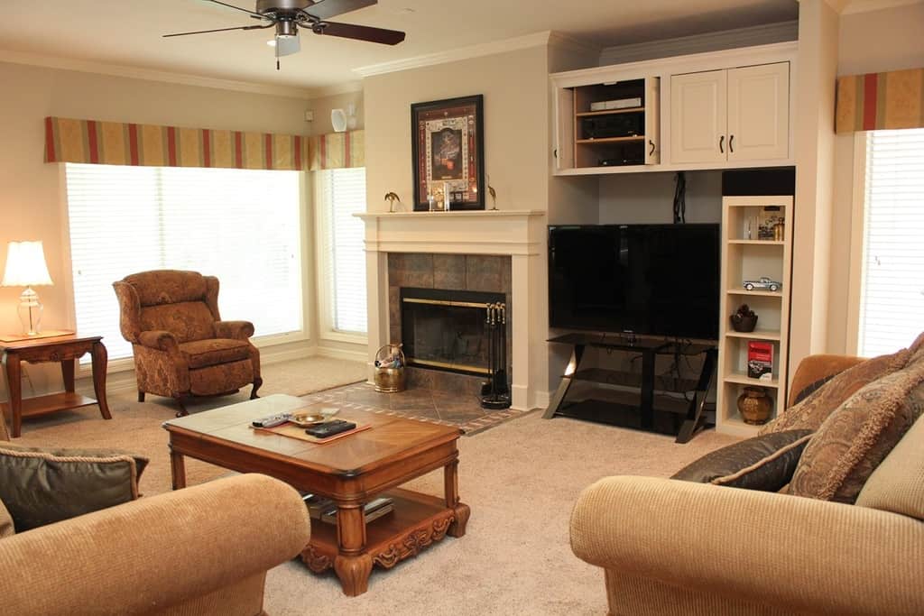 Living Room of this 3-Bedroom,3024 Sq Ft Plan -195-1285