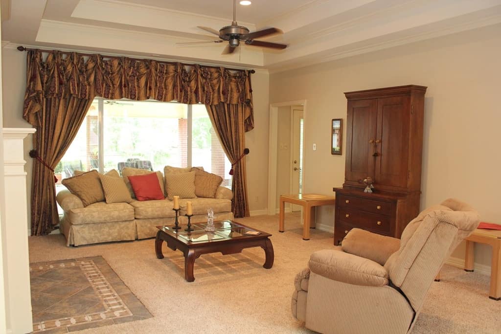 Living Room of this 3-Bedroom,3024 Sq Ft Plan -195-1285