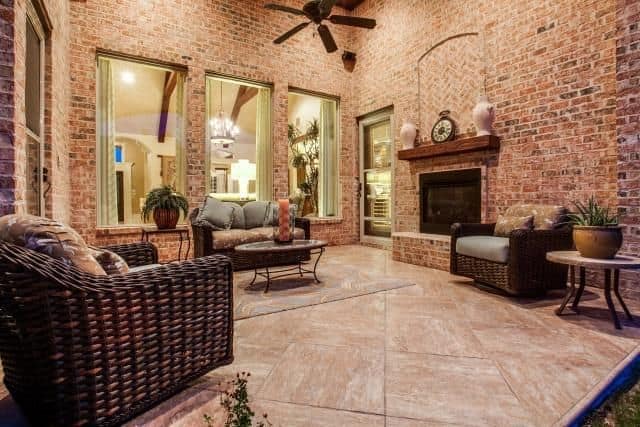 Patio of this 4-Bedroom,4957 Sq Ft Plan -195-1294
