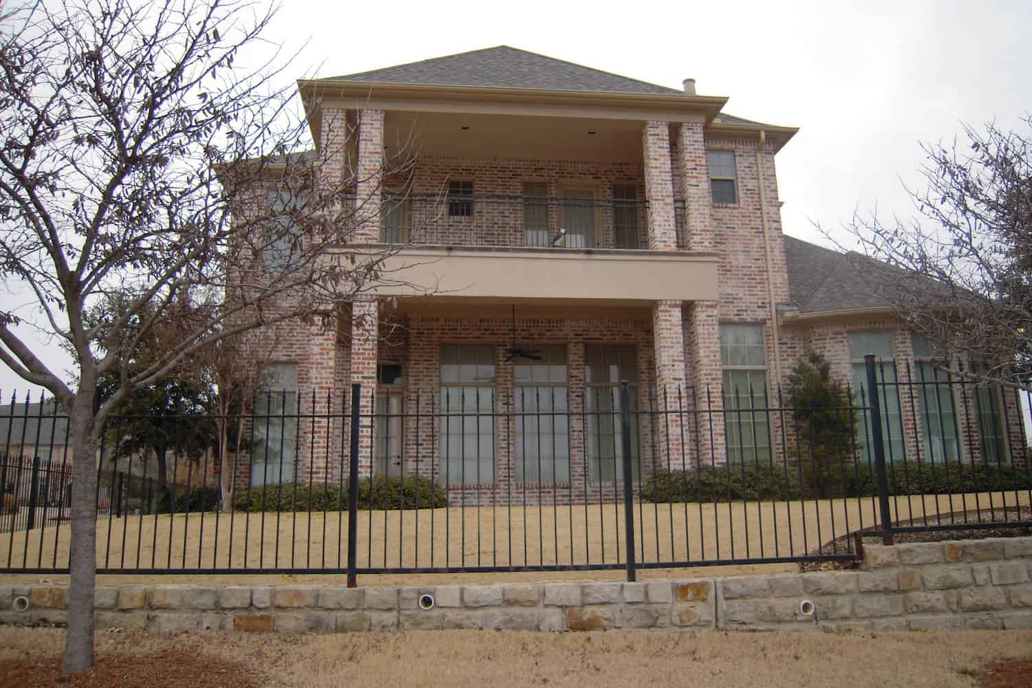 Rear View of this 4-Bedroom,6349 Sq Ft Plan -195-1300