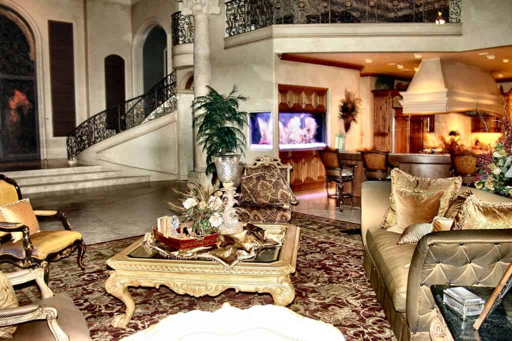 Great Room of this 5-Bedroom,12720 Sq Ft Plan -195-1307
