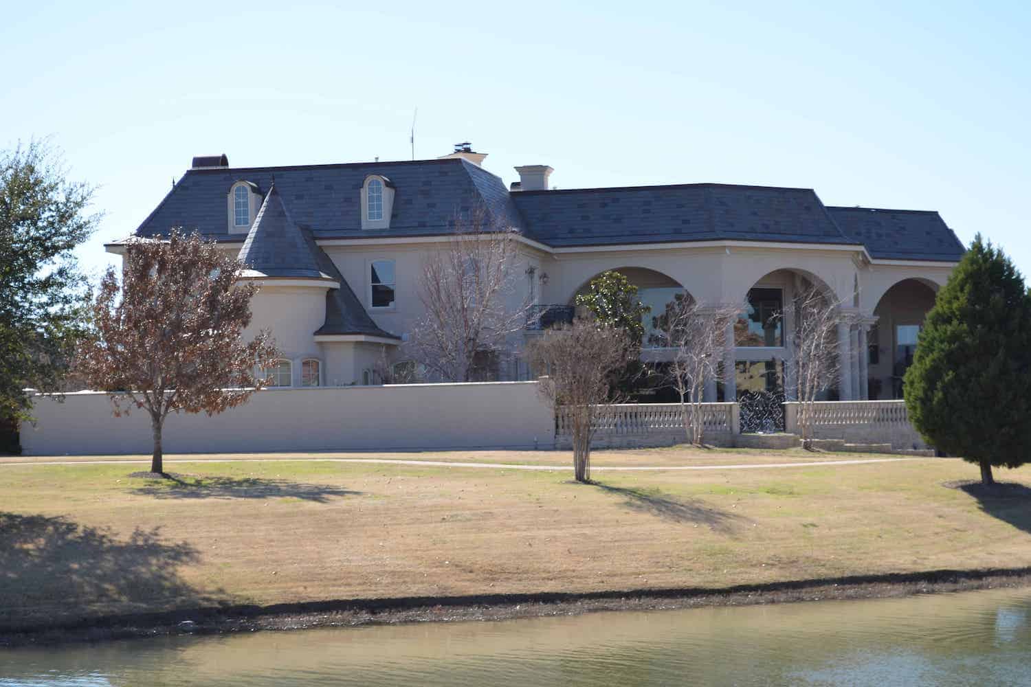 Rear View of this 5-Bedroom,12720 Sq Ft Plan -195-1307
