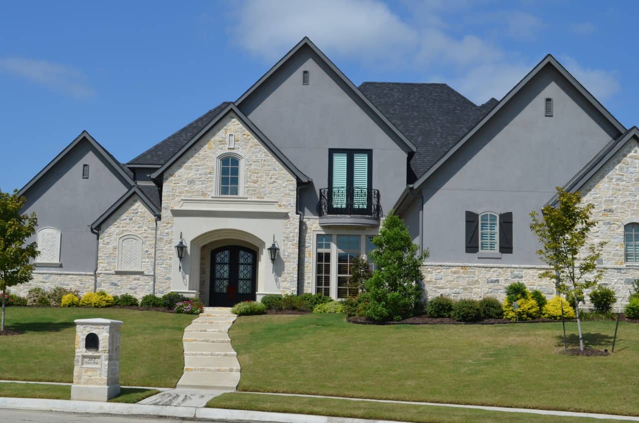 Front Door of this 4-Bedroom,4416 Sq Ft Plan -195-1313