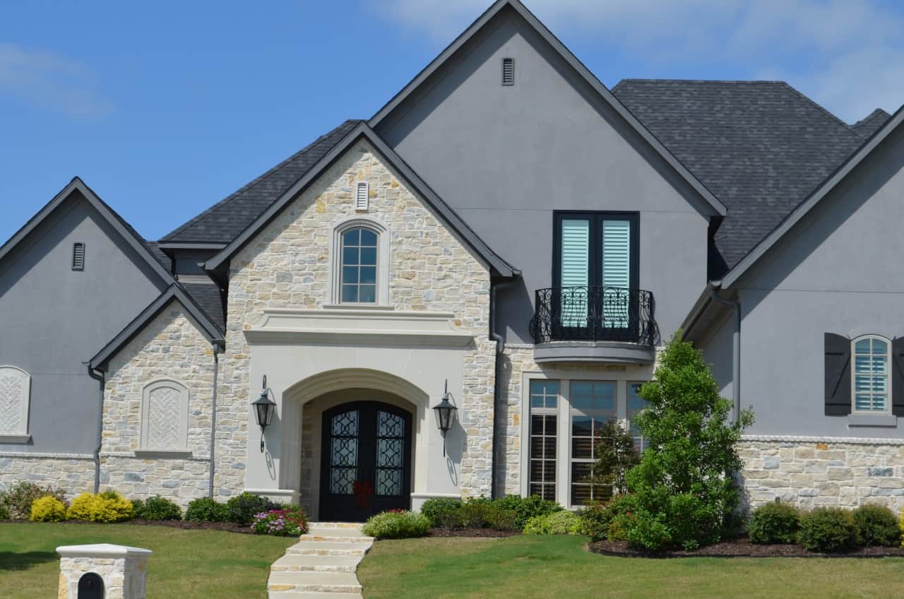 Front Door of this 4-Bedroom,4416 Sq Ft Plan -195-1313