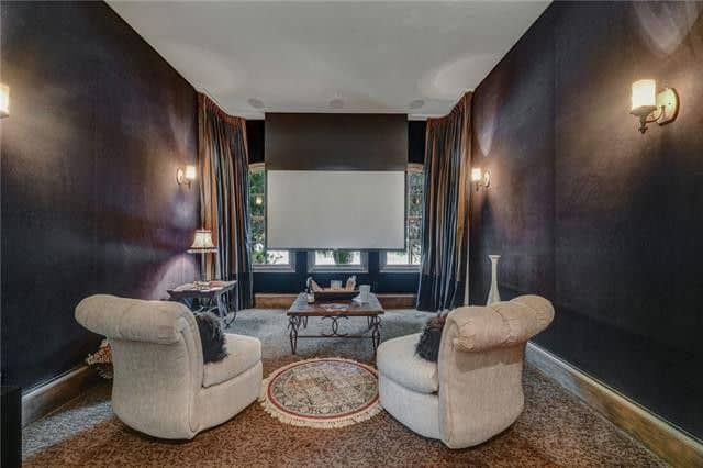 Media Room of this 4-Bedroom,6093 Sq Ft Plan -195-1339