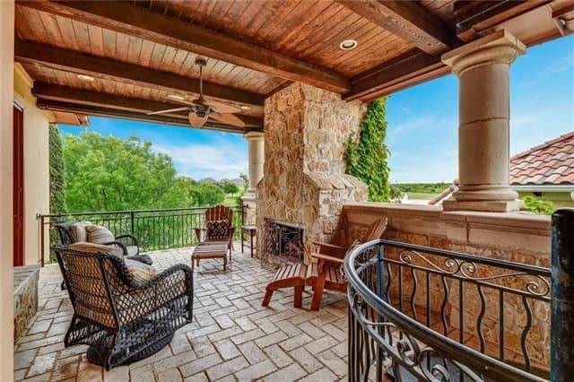 Patio of this 4-Bedroom,6093 Sq Ft Plan -195-1339