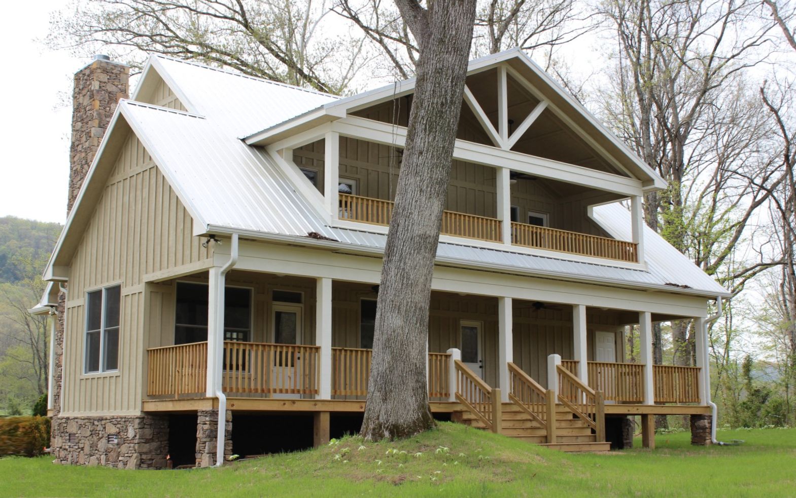 Rear View of this 3-Bedroom,1972 Sq Ft Plan -1972