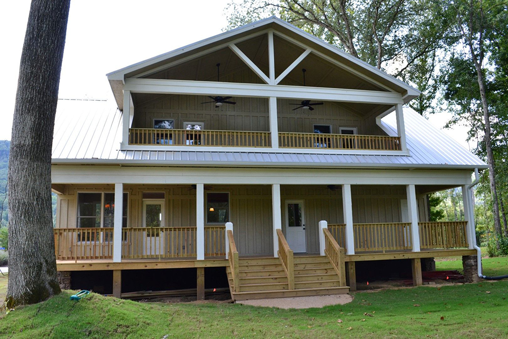 Rear View of this 3-Bedroom,1972 Sq Ft Plan -1972