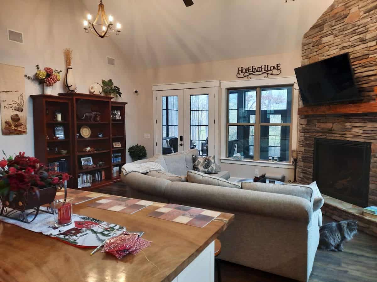 Family Room of this 2-Bedroom,2033 Sq Ft Plan -196-1013