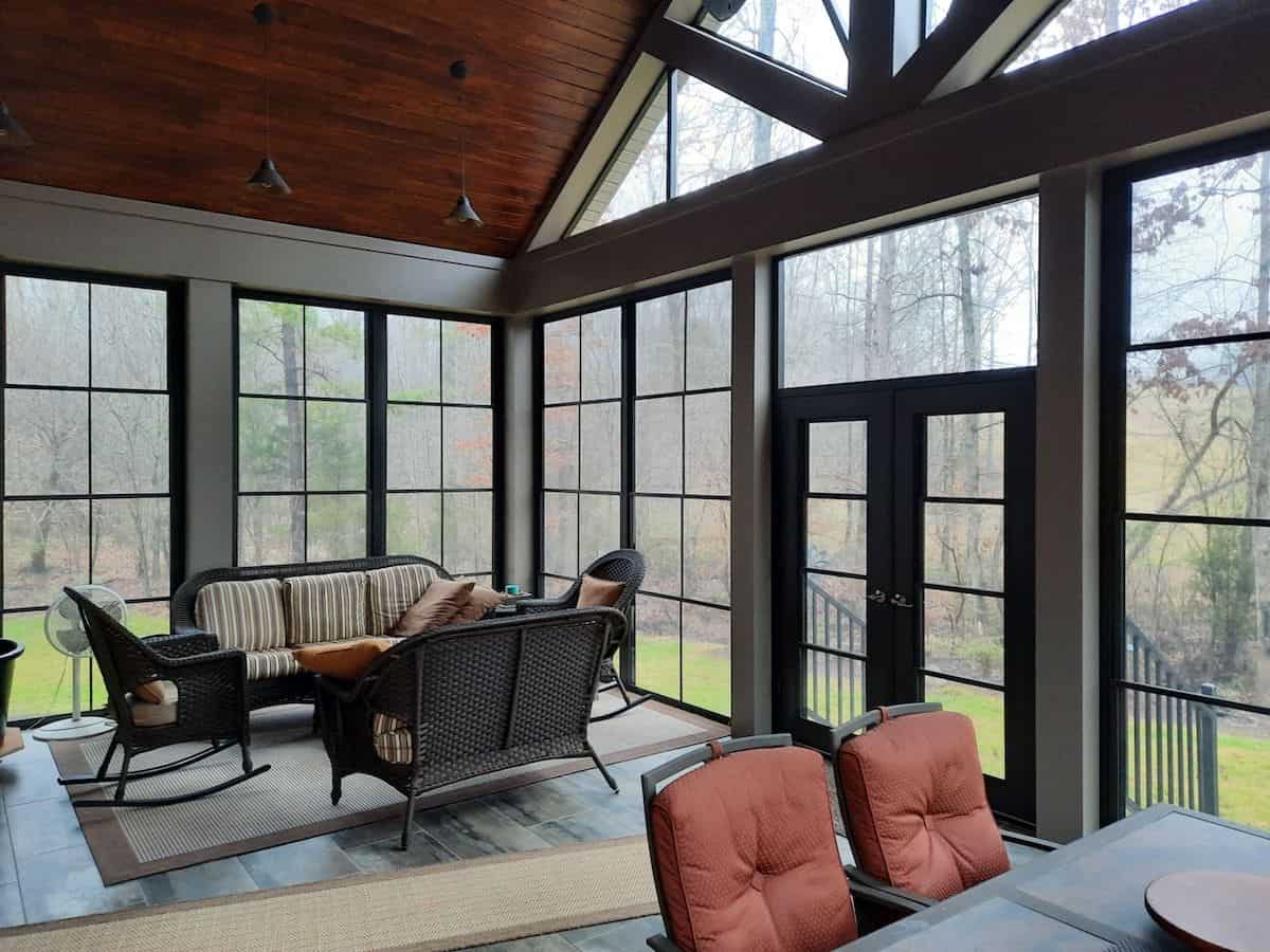 Sunroom of this 2-Bedroom,2033 Sq Ft Plan -196-1013