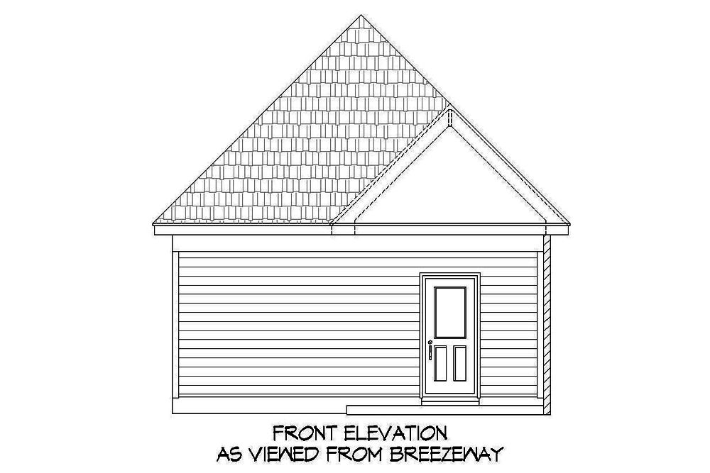 Home Plan Front Elevation of this 3-Bedroom,1997 Sq Ft Plan -196-1056