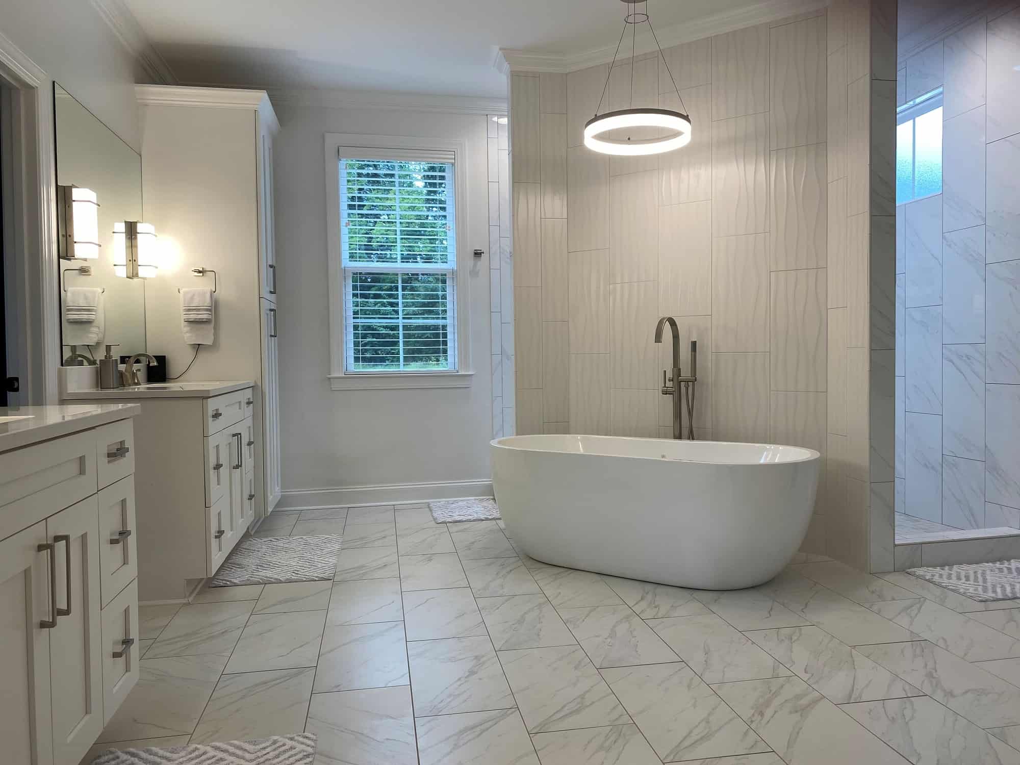 Master Bathroom: Tub of this 3-Bedroom,2816 Sq Ft Plan -196-1077