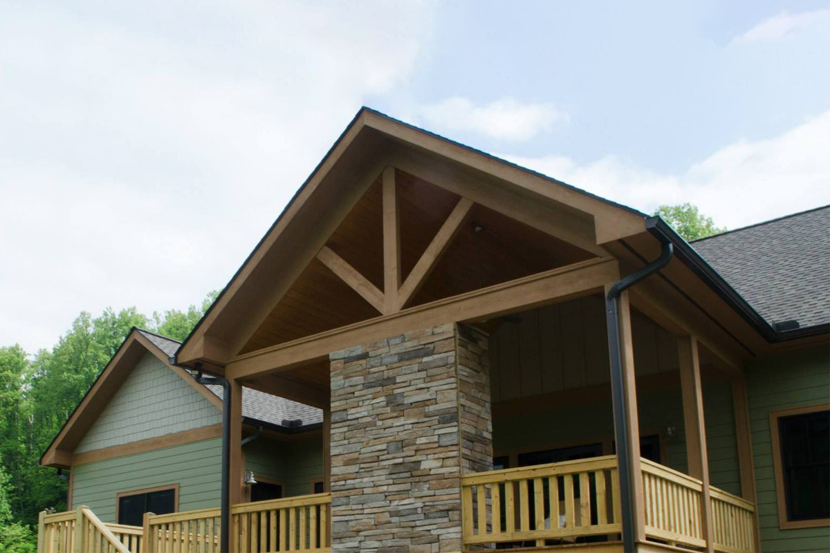 Porch of this 3-Bedroom,2600 Sq Ft Plan -2600