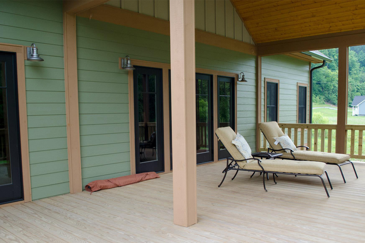 Porch of this 3-Bedroom,2600 Sq Ft Plan -2600