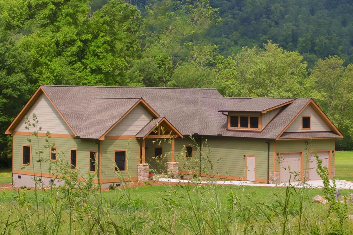 Left Side View of this 3-Bedroom,2600 Sq Ft Plan -2600