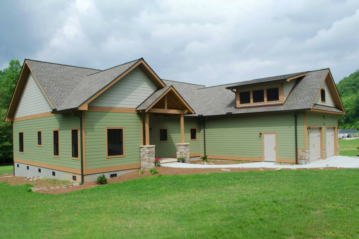 Left Side View of this 3-Bedroom,2600 Sq Ft Plan -2600
