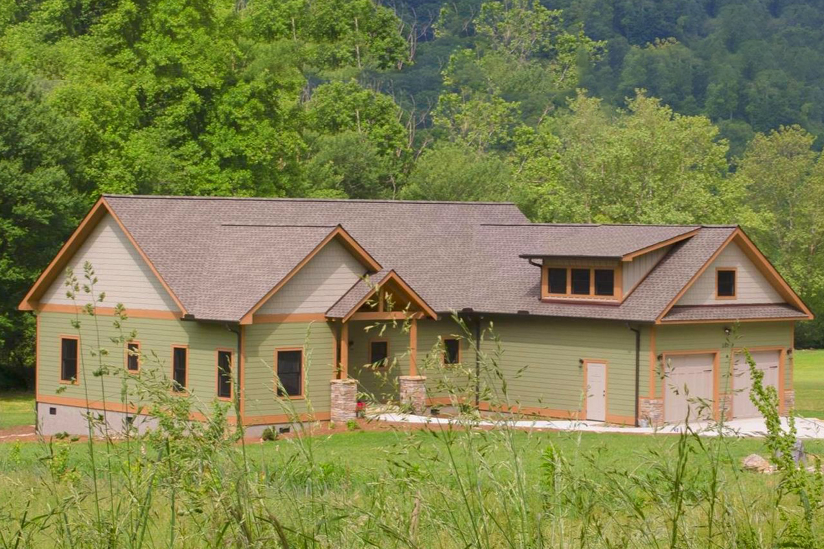 Left Side View of this 3-Bedroom,2235 Sq Ft Plan -2235