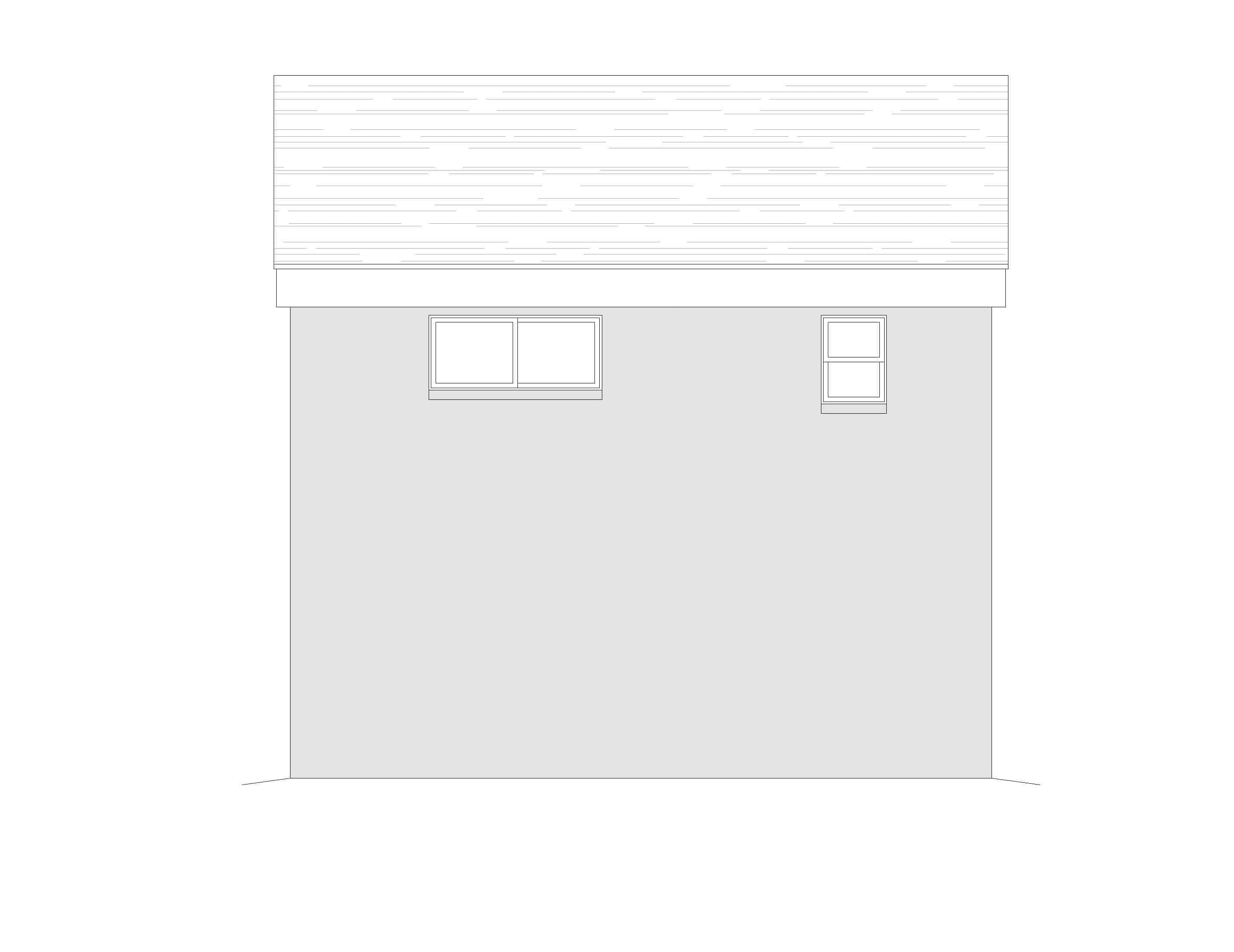 Home Plan Rear Elevation of this 1-Bedroom,831 Sq Ft Plan -196-1103