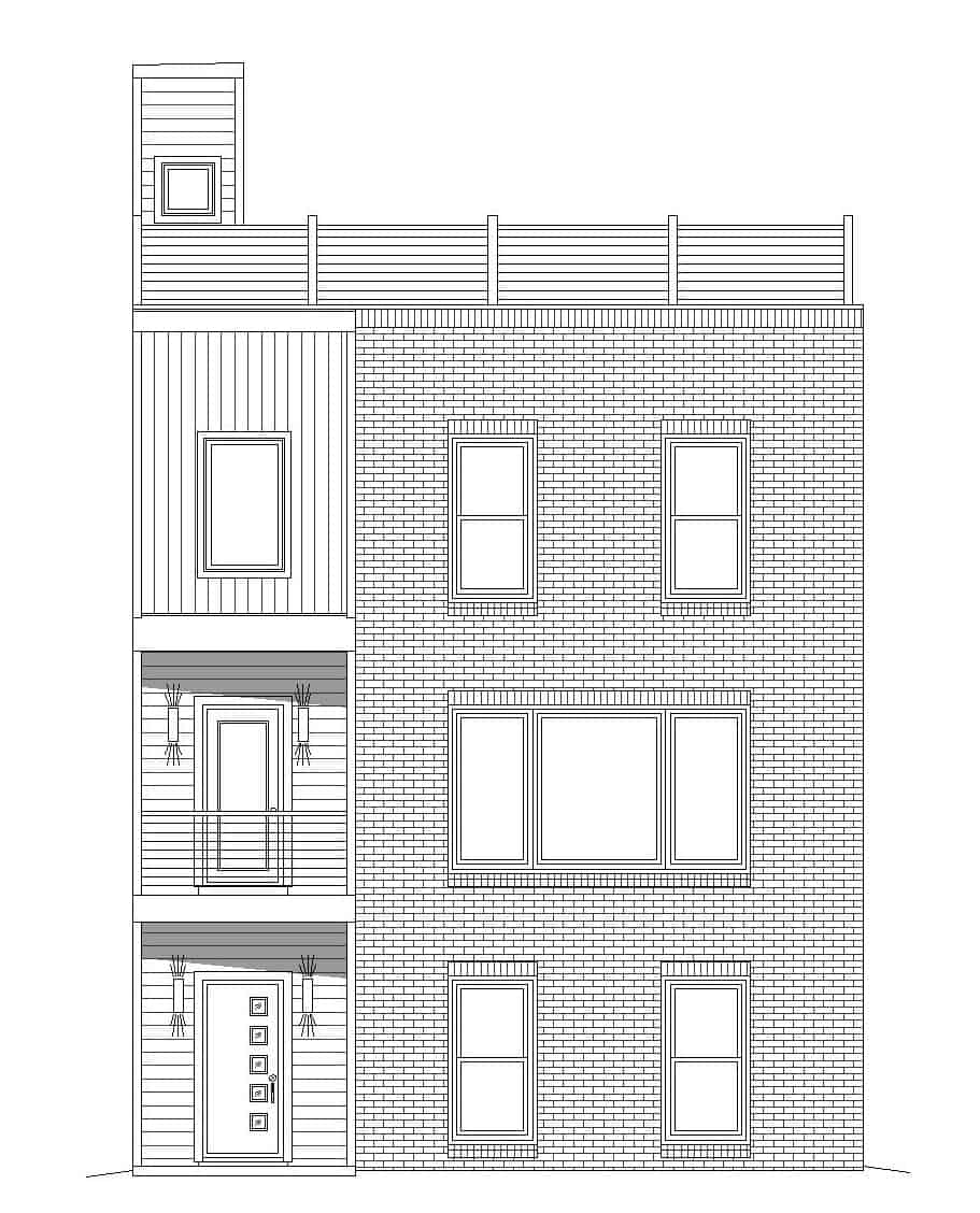 Home Plan Front Elevation of this 3-Bedroom,2344 Sq Ft Plan -196-1110