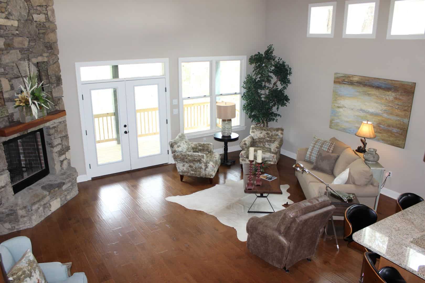 Great Room: Windows of this 3-Bedroom,1841 Sq Ft Plan -196-1131