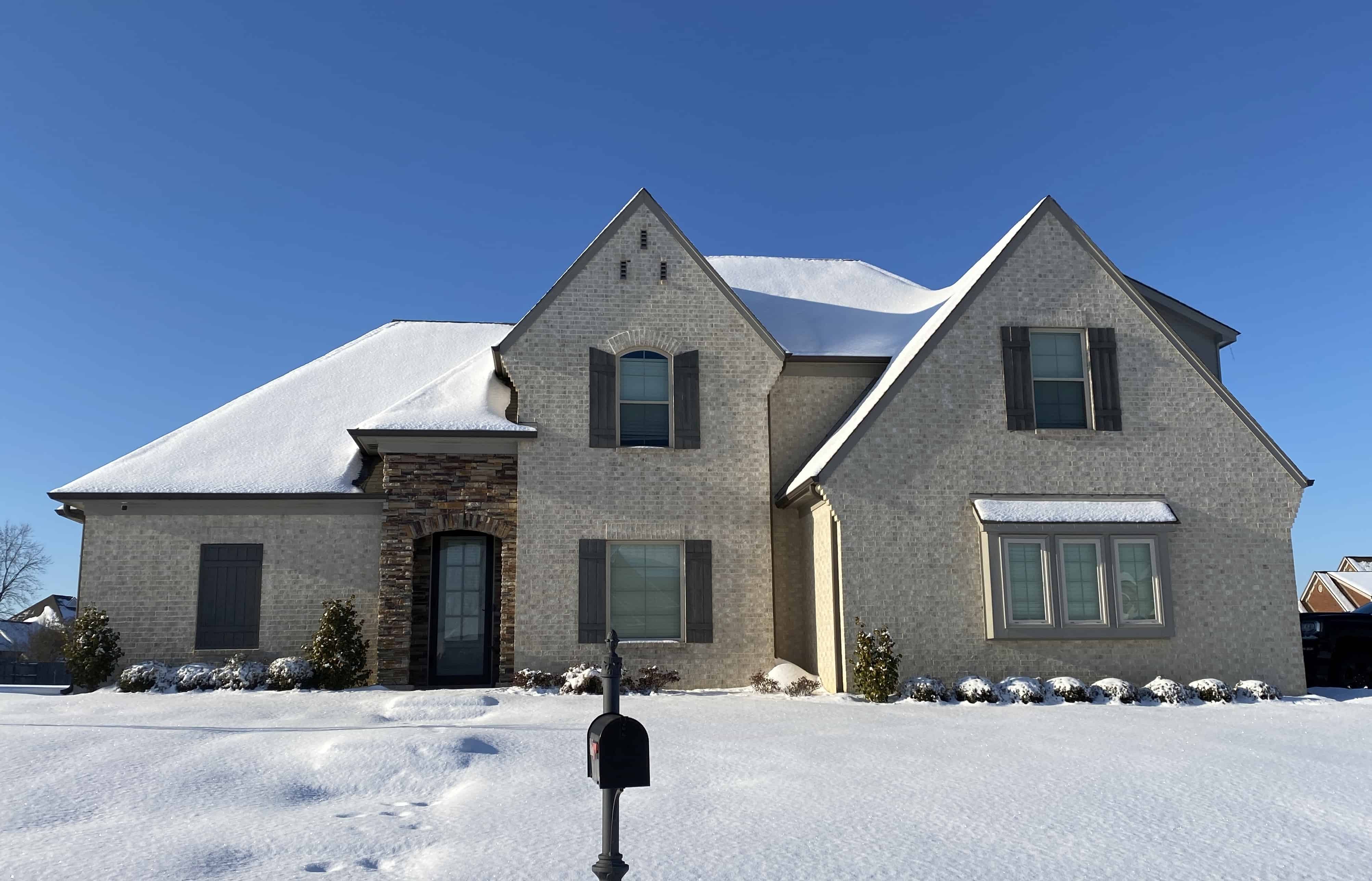 Rear View of this 4-Bedroom,3273 Sq Ft Plan -196-1141