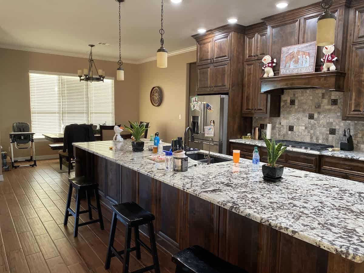 Kitchen: Breakfast Bar of this 3-Bedroom,3500 Sq Ft Plan -196-1168
