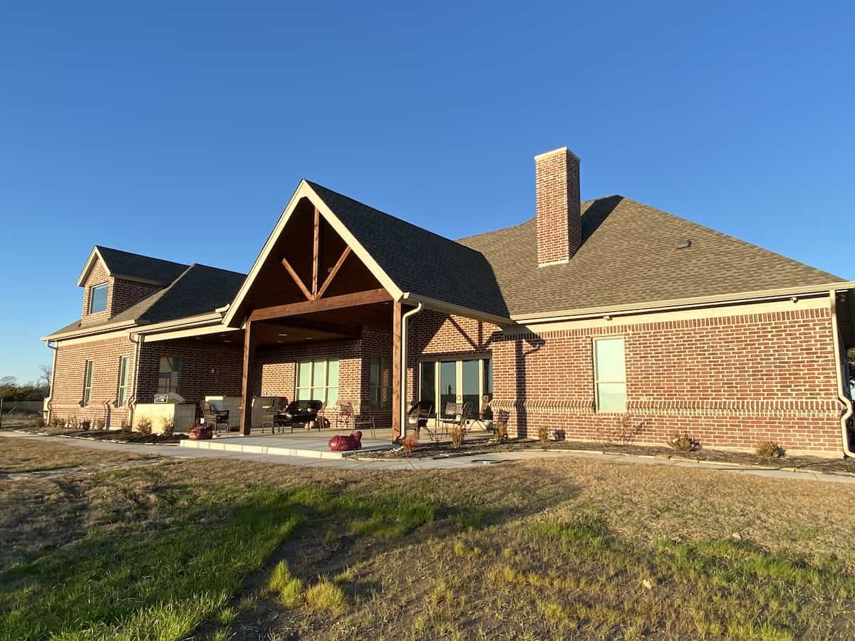 Rear View of this 3-Bedroom,3500 Sq Ft Plan -196-1168