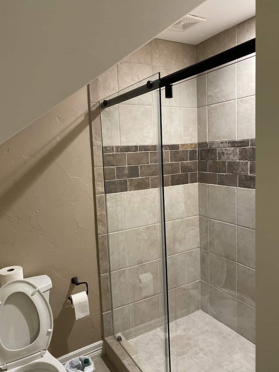 Master Bathroom: Shower of this 3-Bedroom,3500 Sq Ft Plan -196-1168