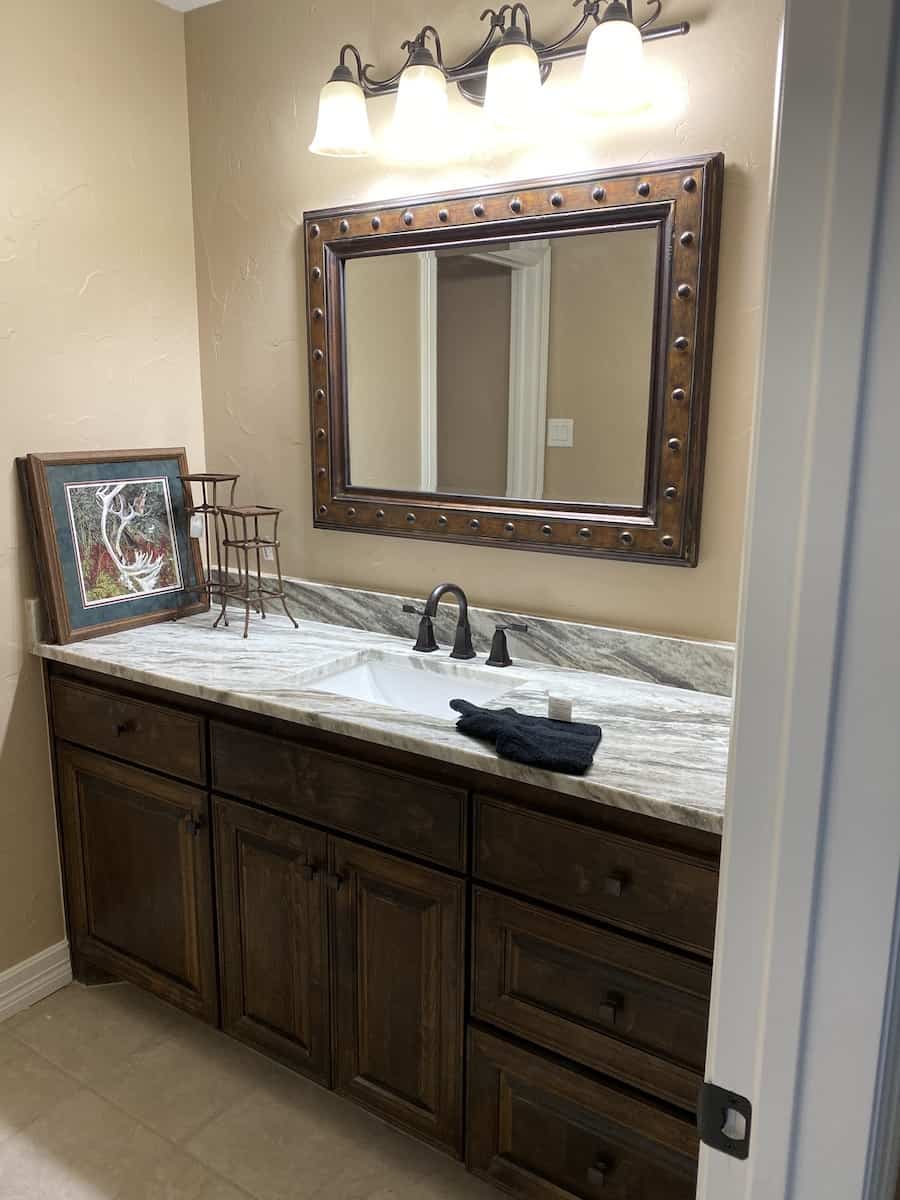 Master Bathroom: Sink/Vanity of this 3-Bedroom,3500 Sq Ft Plan -196-1168