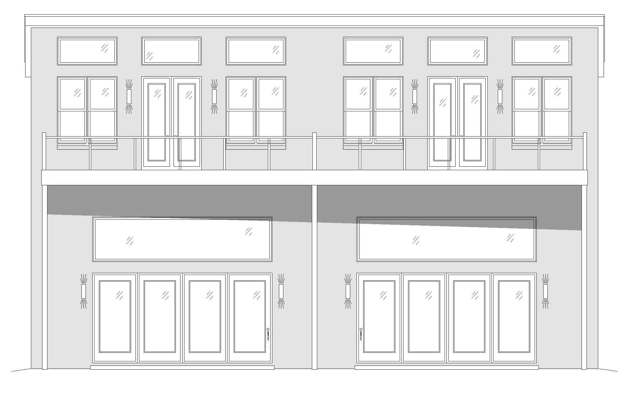 Home Plan Front Elevation of this 3-Bedroom,3020 Sq Ft Plan -196-1217