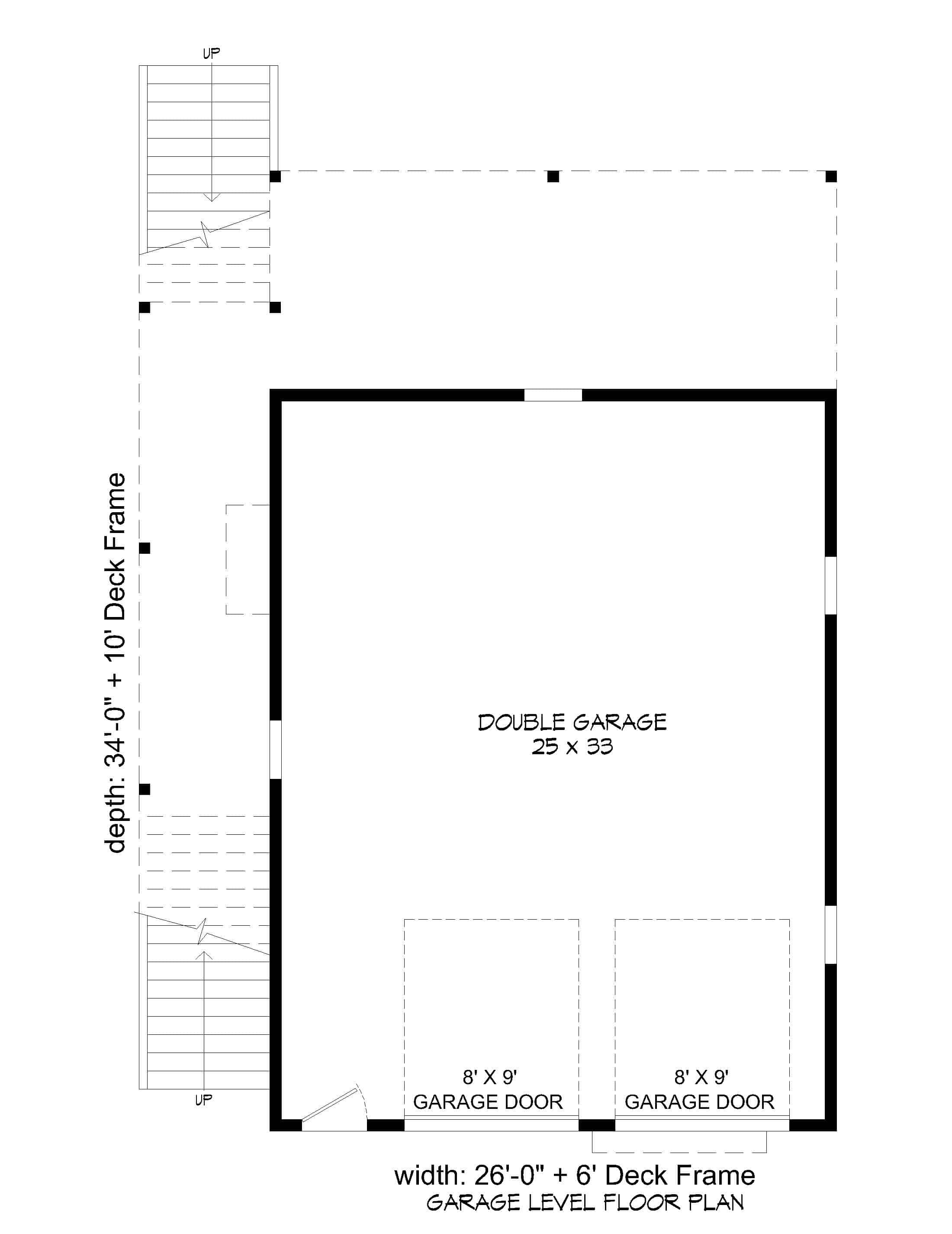 Garage of Farmhouse Plan #196-1228