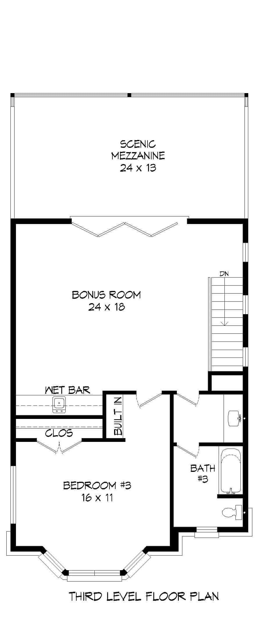 Third Story of Condominium Plan #196-1236