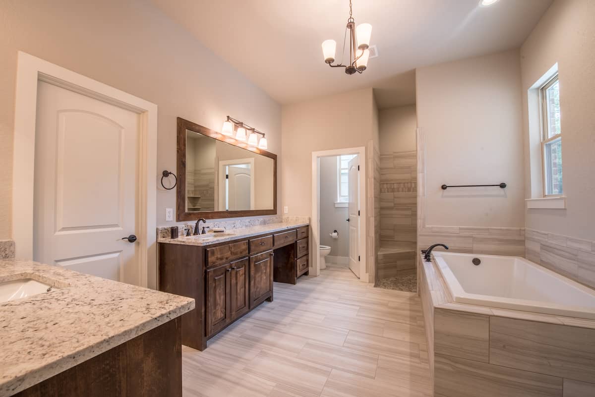 Master Bathroom of this 3-Bedroom,2709 Sq Ft Plan -196-1287