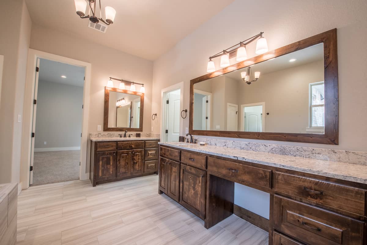 Master Bathroom: Sink/Vanity of this 3-Bedroom,2709 Sq Ft Plan -196-1287