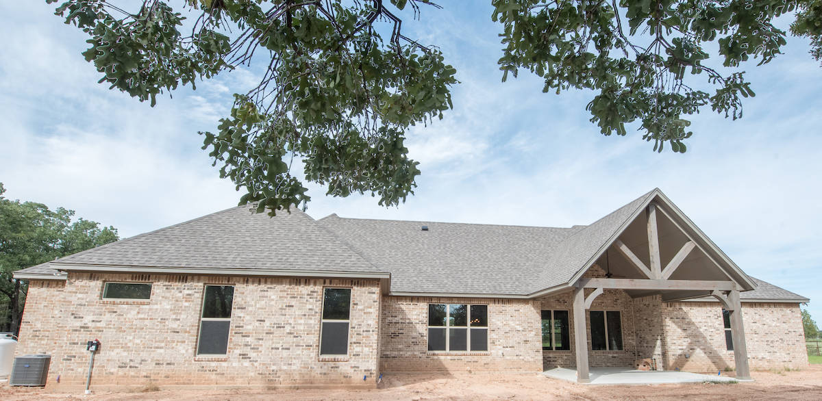 Rear View of this 3-Bedroom,2709 Sq Ft Plan -196-1287