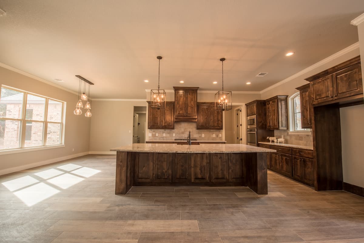 Kitchen: Kitchen Island of this 3-Bedroom,2709 Sq Ft Plan -196-1287
