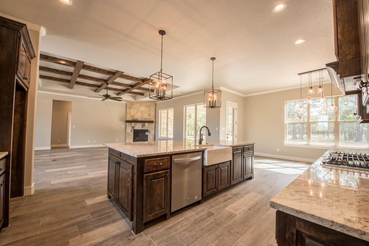 Kitchen: Kitchen Island of this 3-Bedroom,2709 Sq Ft Plan -196-1287