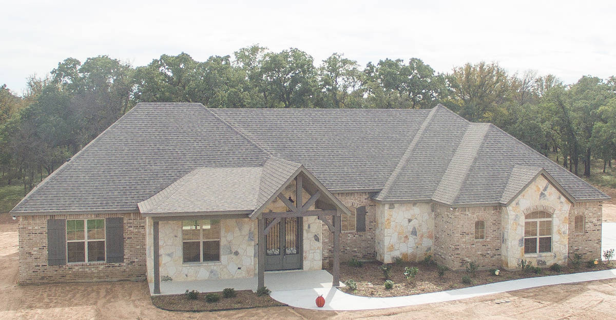 Aerial View of this 3-Bedroom,2709 Sq Ft Plan -196-1287