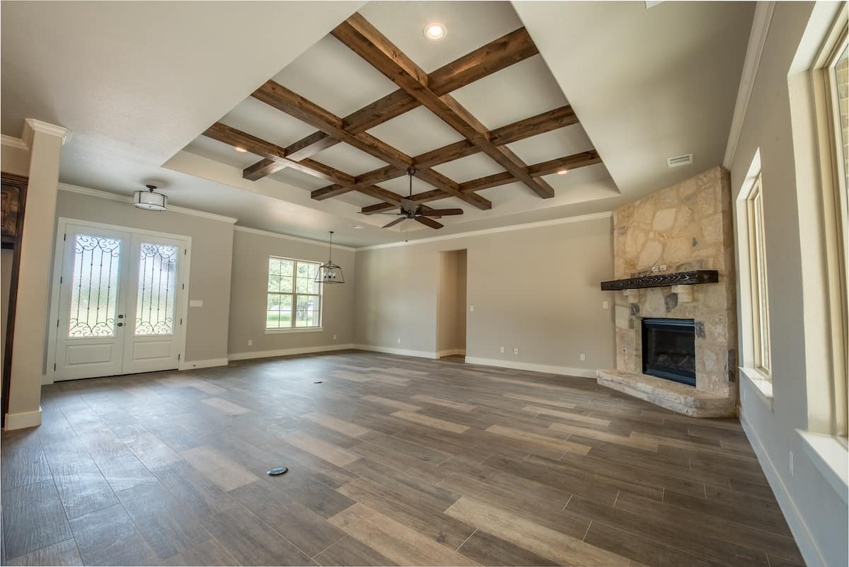 Great Room: Ceiling of this 3-Bedroom,2709 Sq Ft Plan -196-1287