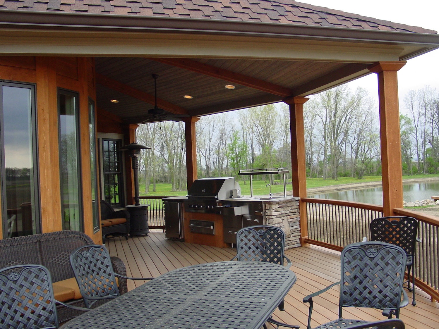 Deck of this 3-Bedroom,3126 Sq Ft Plan -3126