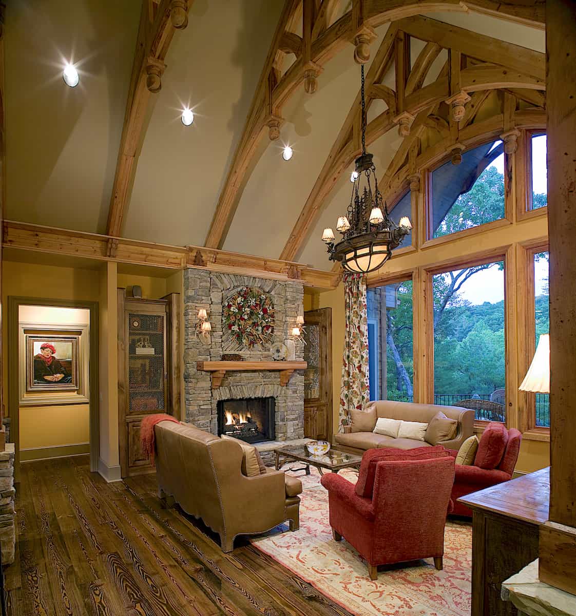 Family Room of this 3-Bedroom,1729 Sq Ft Plan -198-1008