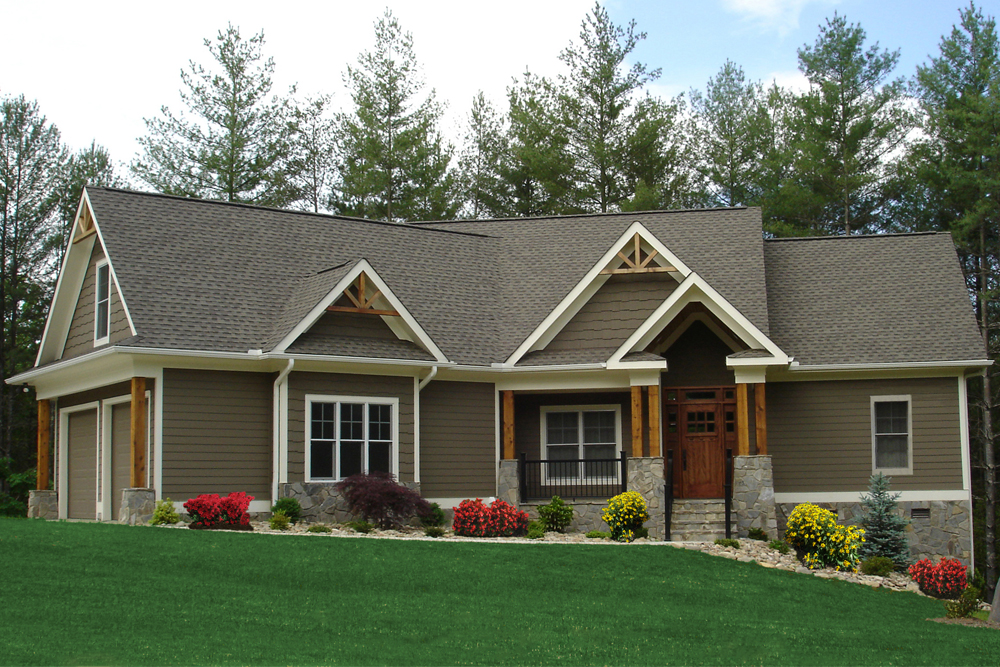 Cottage style home (ThePlanCollection: Plan #198-1008)
