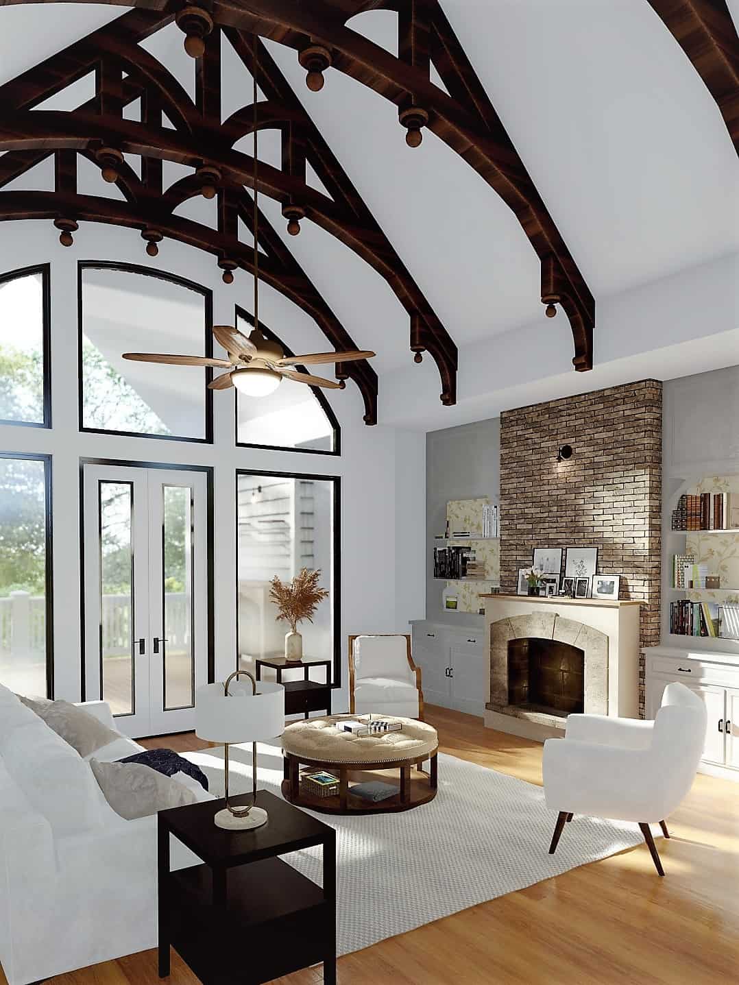 Great Room of this 3-Bedroom, 3128 Sq Ft Plan - 198-1016