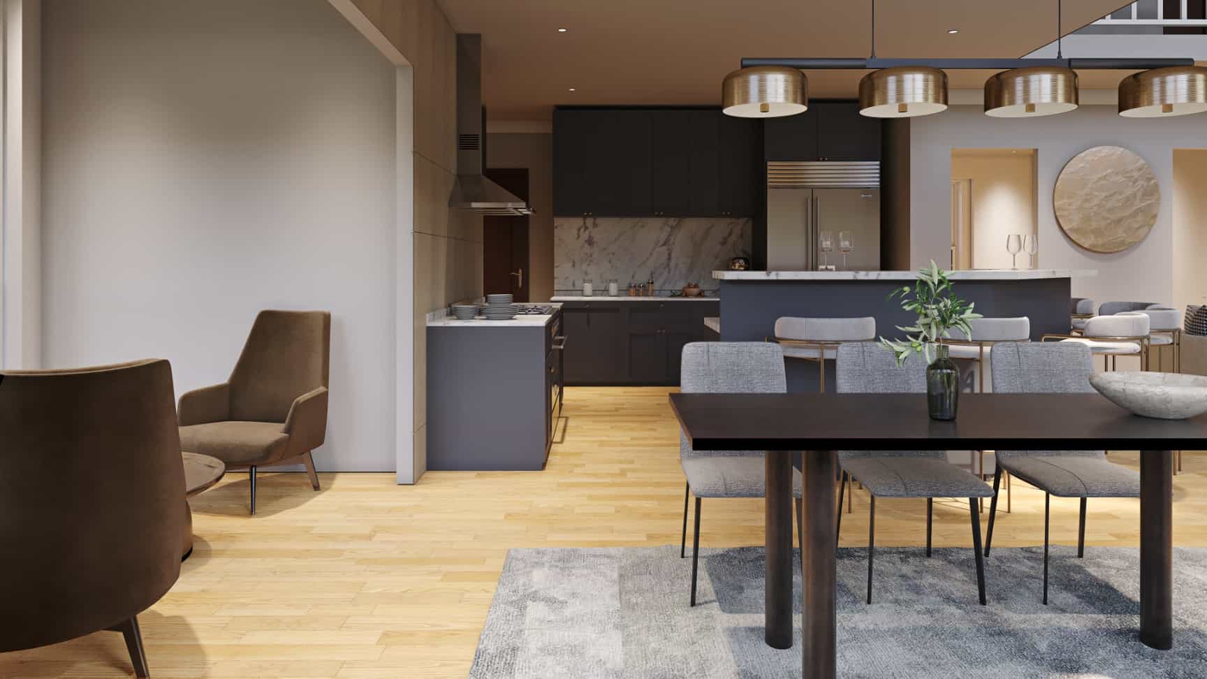 Kitchen of this 5-Bedroom, 3054 Sq Ft Plan - 198-1020