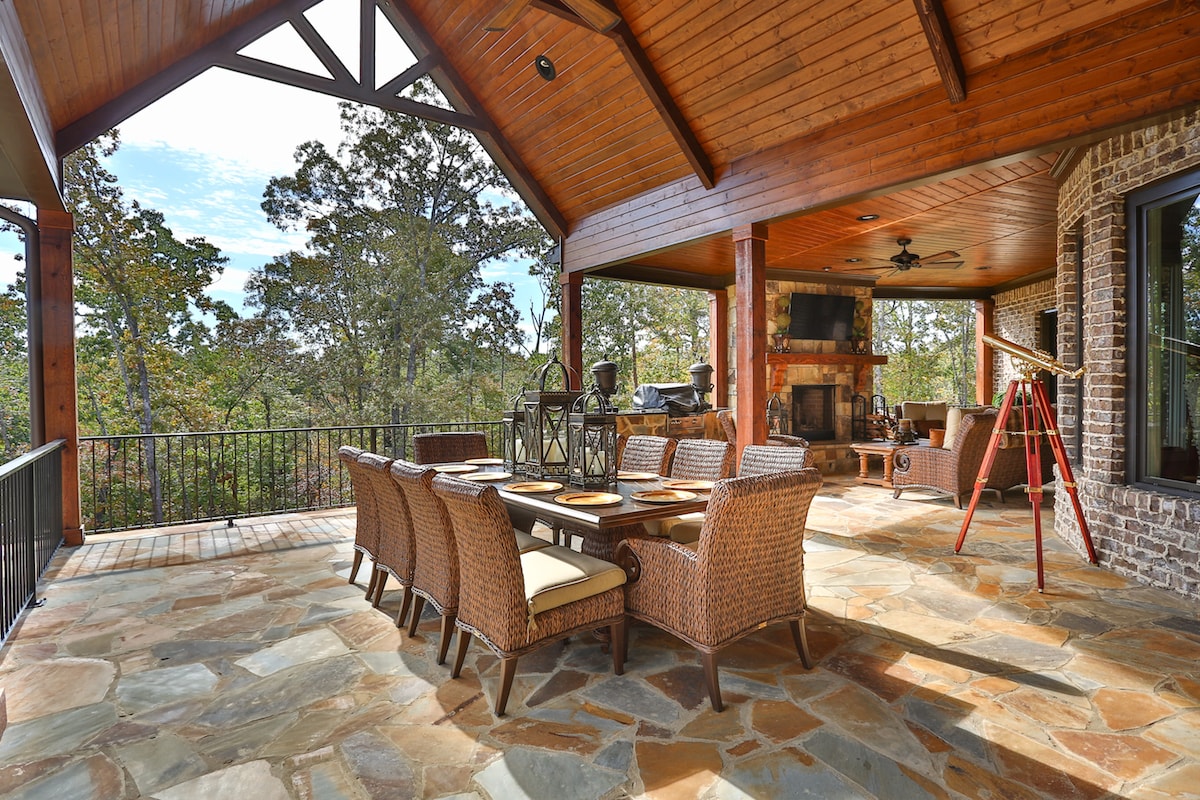 Porch of this 3-Bedroom,3480 Sq Ft Plan -3480