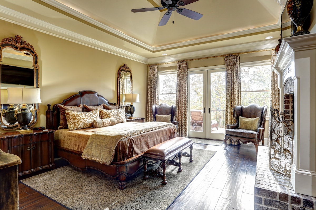 Master Bedroom of this 3-Bedroom,3480 Sq Ft Plan -3480