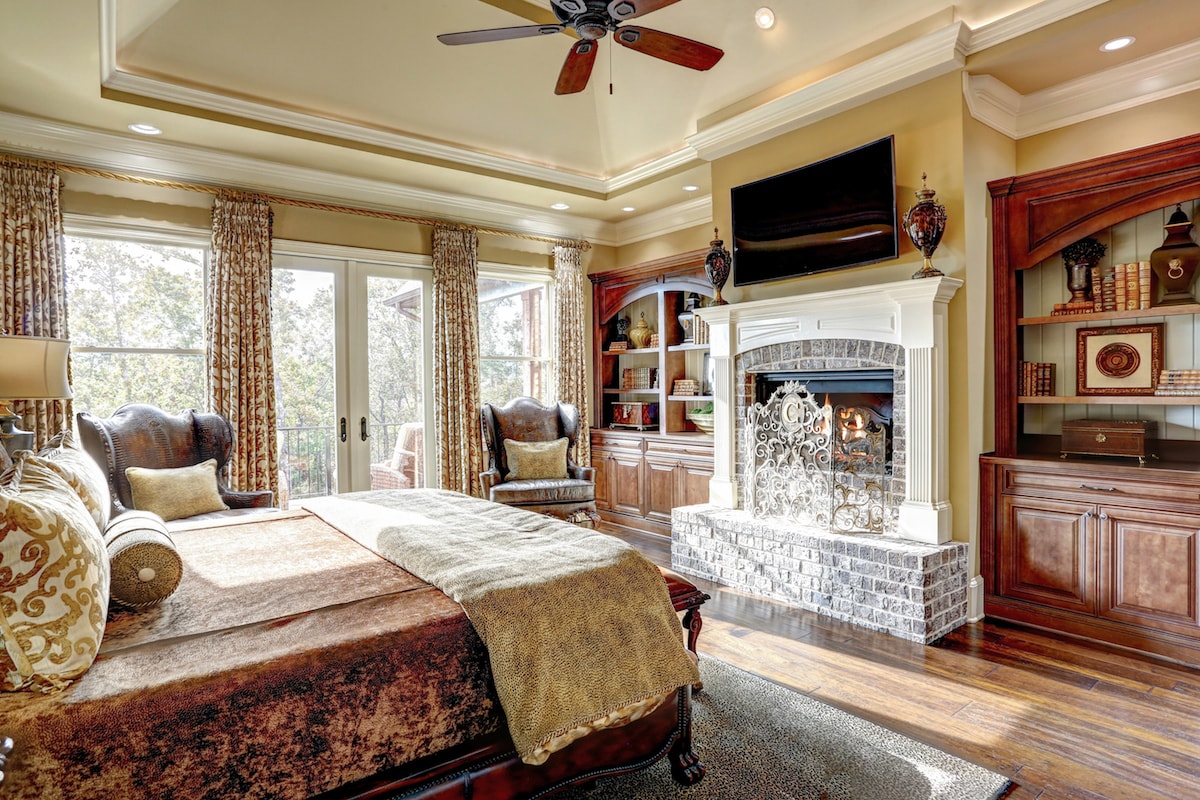 Master Bedroom of this 3-Bedroom,3480 Sq Ft Plan -3480