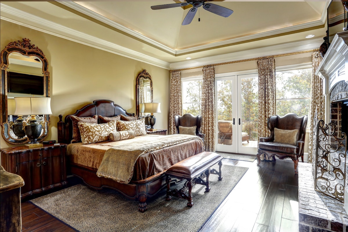 Master Bedroom of this 3-Bedroom,3480 Sq Ft Plan -3480