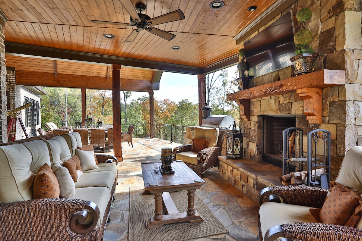 Porch of this 3-Bedroom,3480 Sq Ft Plan -3480